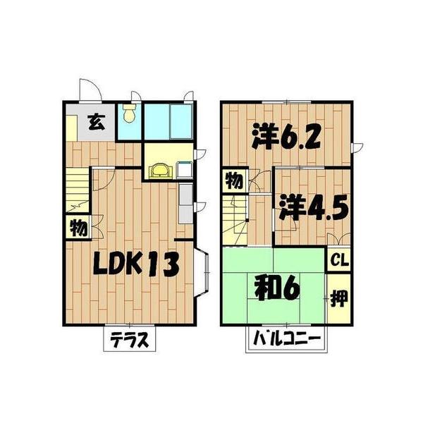  間取り図写真