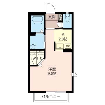 横浜市旭区さちが丘アパート 間取り図画像