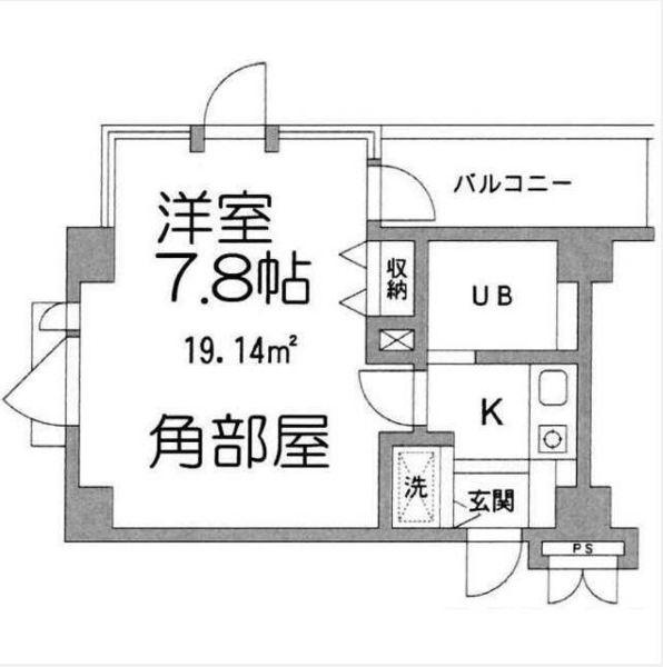 コパーズアプト鶴ヶ峰（201） 間取り図画像