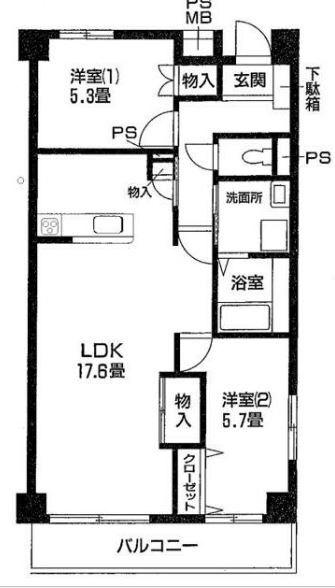  間取り図写真