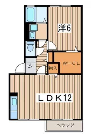 サニーハウス（101） 間取り図画像