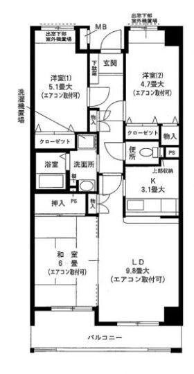  間取り図写真