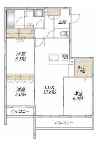  間取り図写真