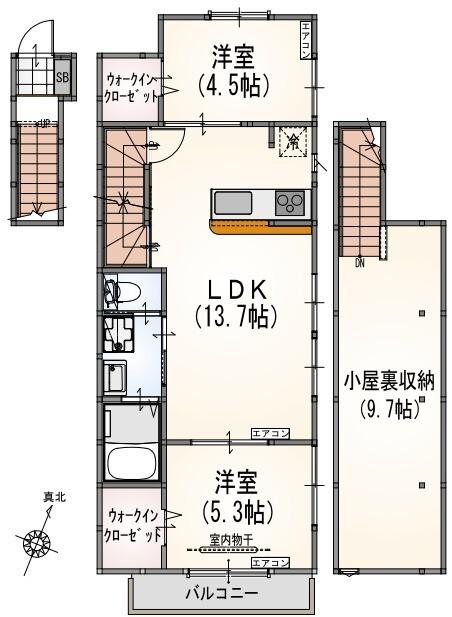  間取り図写真