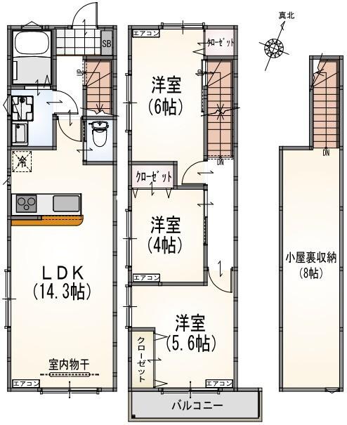  間取り図写真