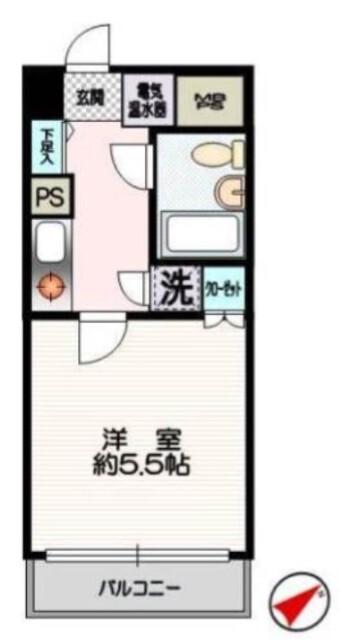 クリオ二俣川参番館（602） 間取り図画像