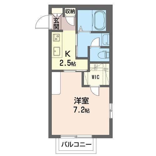 横浜市旭区本村町アパート 間取り図画像