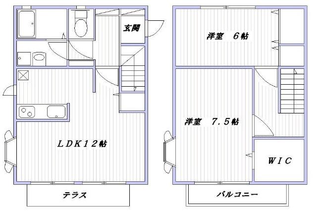 ベルテラス南万騎が原Ａ棟（2） 間取り図画像