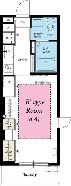 リブリ・みらい（103） 間取り図画像