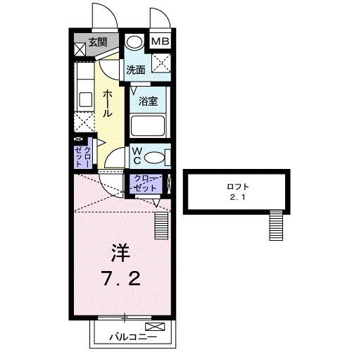 グラシア瀬谷（202） 間取り図画像