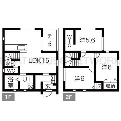  間取り図写真