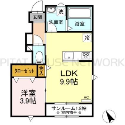  間取り図写真