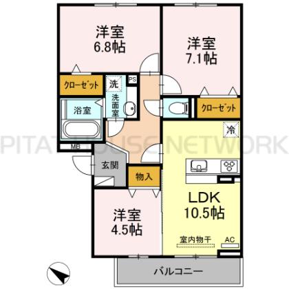 間取り図写真