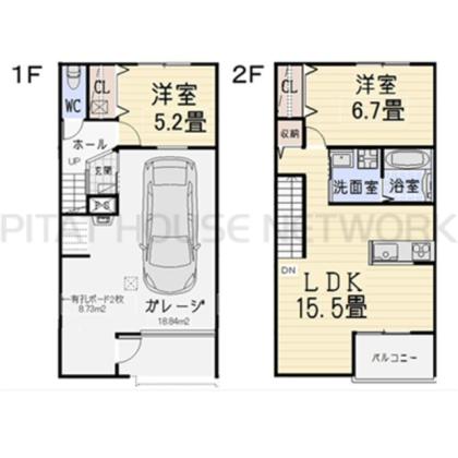  間取り図写真