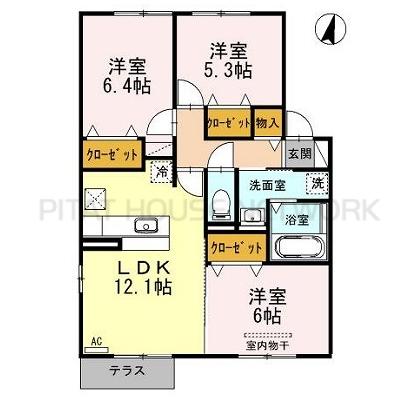  間取り図写真