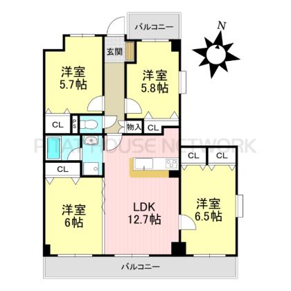  間取り図写真