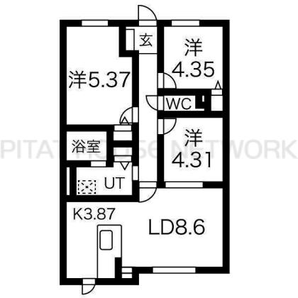  間取り図写真