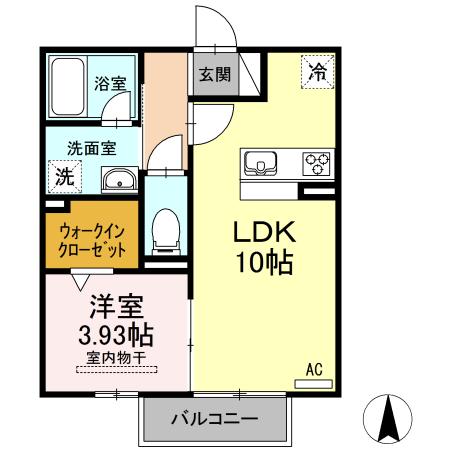 ラフレーズ（206） 間取り図画像