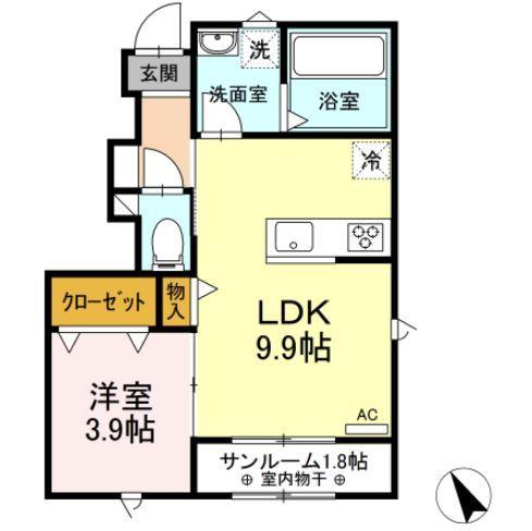  間取り図写真