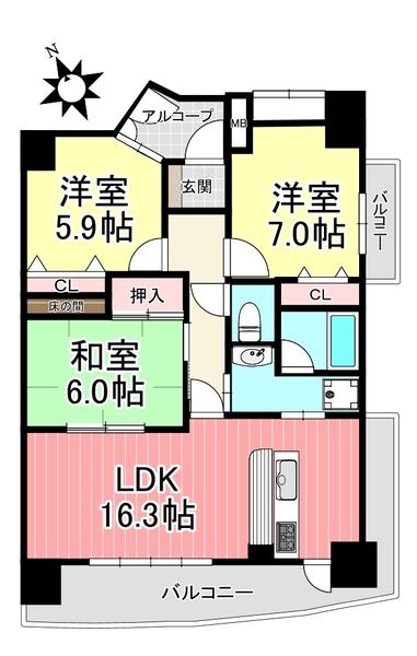  間取り図写真