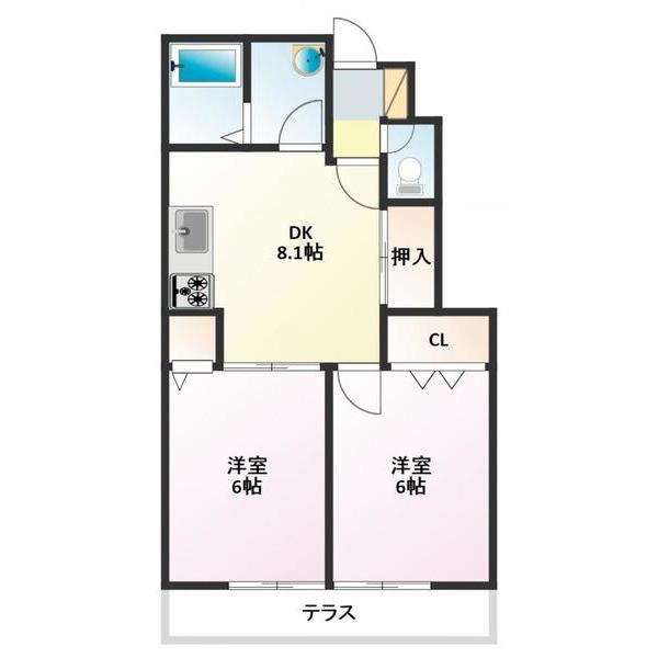 ＳＡＫＹＯ２１常滑（106） 間取り図画像