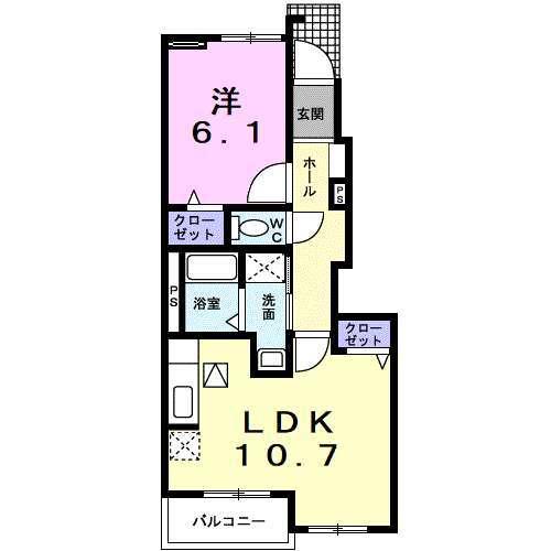 アンシャンテ（102） 間取り図画像