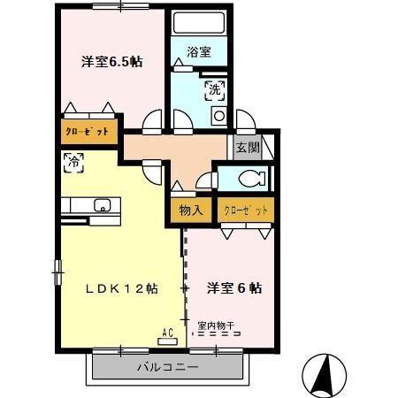 サン　ダイヤ（205） 間取り図画像