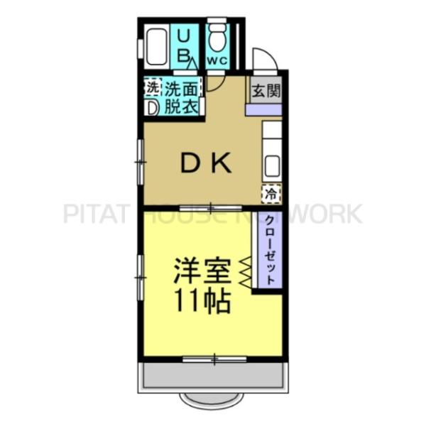 間取反転（洋室10帖）