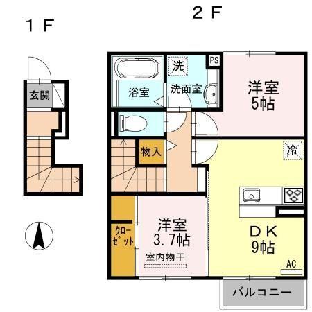  間取り図写真