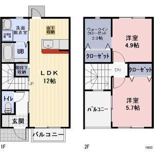 陽なたハイツ（Ｅ） 間取り図画像