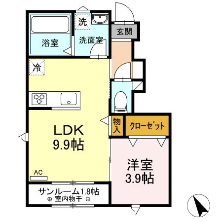  間取り図写真