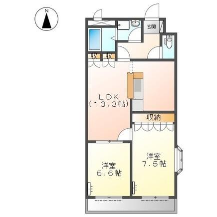 ひかりハウス（101） 間取り図画像