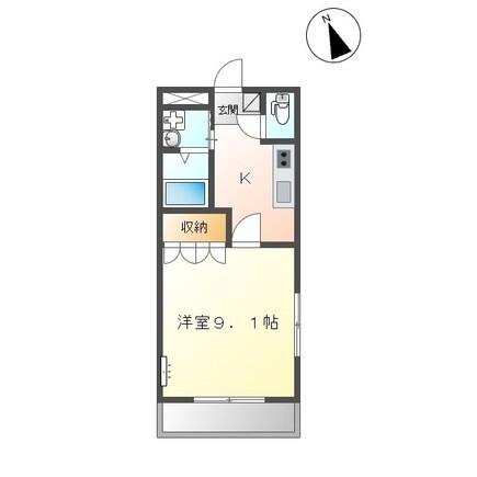 プロスパー（201） 間取り図画像