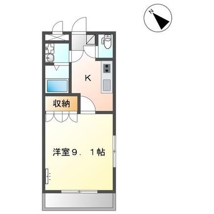 Ｊ青山（101） 間取り図画像