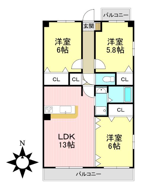  間取り図写真