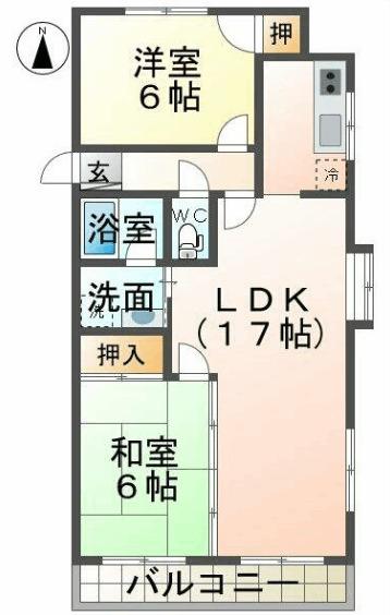 LDKは17帖