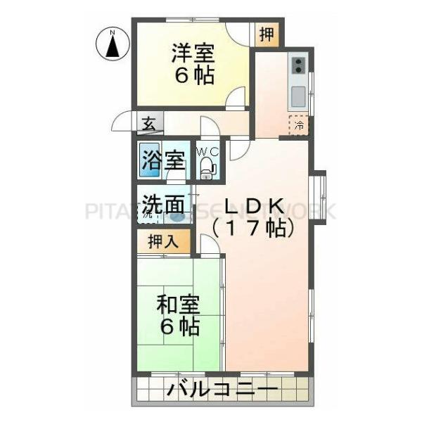 LDKは17帖