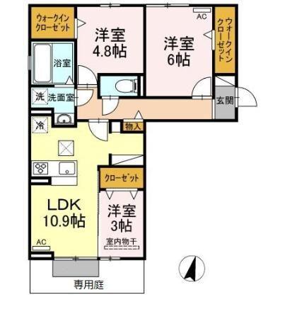  間取り図写真
