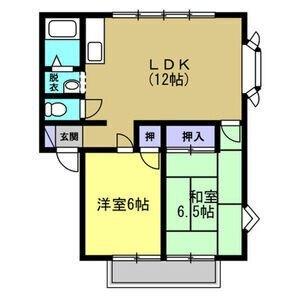 実際の間取は反転