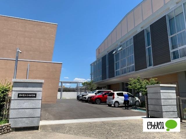 半田市立乙川中学校：1391m