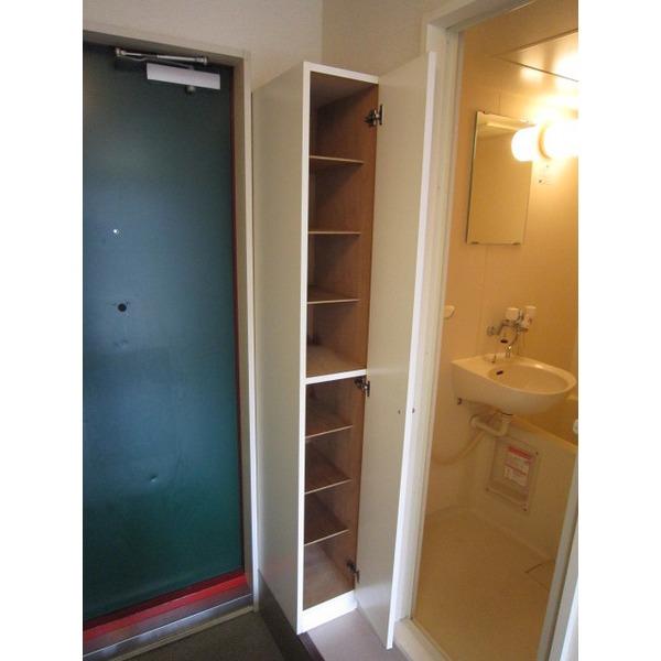 倉敷市茶屋町アパート 玄関