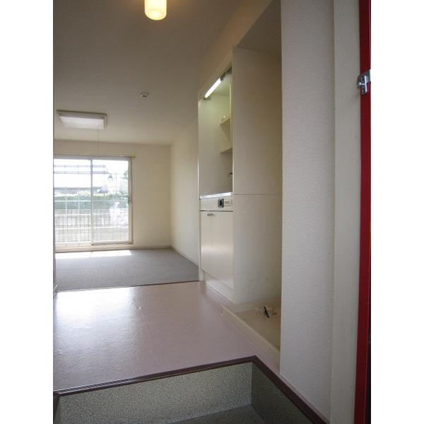 倉敷市茶屋町アパート 玄関