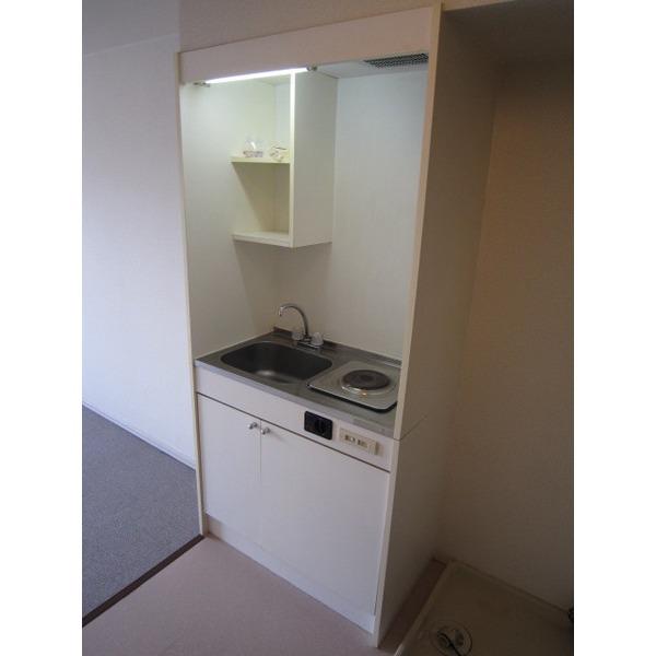 倉敷市茶屋町アパート キッチン