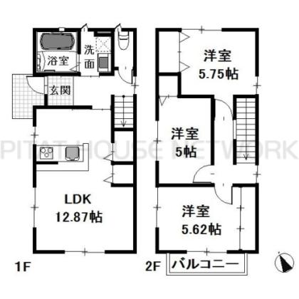  間取り図写真