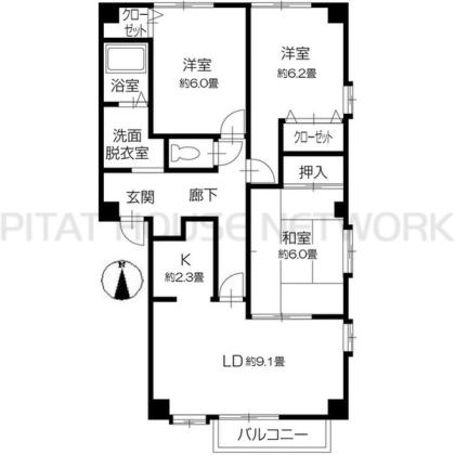  間取り図写真