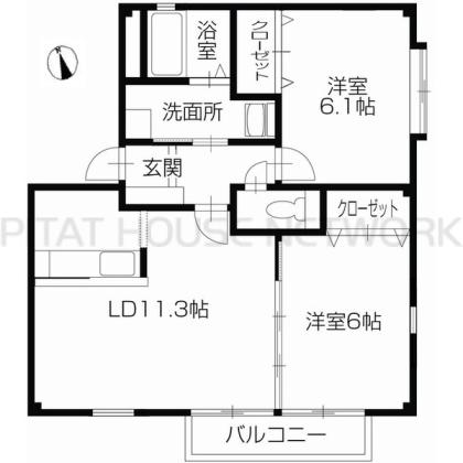  間取り図写真