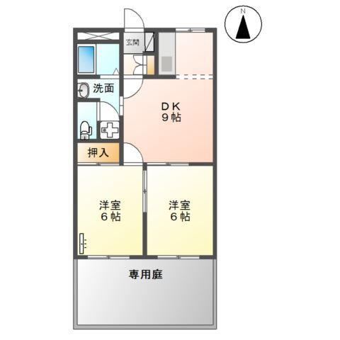 ロイヤルハイツ６９２ 間取り図画像