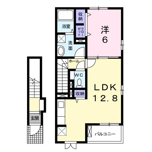 カーサ　フェリース（203） 間取り図画像