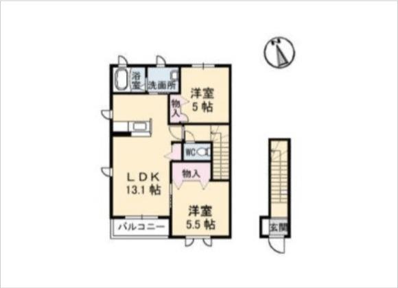  間取り図写真