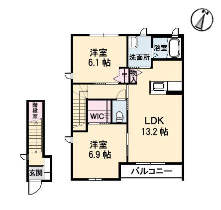  間取り図写真
